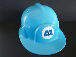 DIY Monsters University Hard Hats! - Mom of Two Monsters